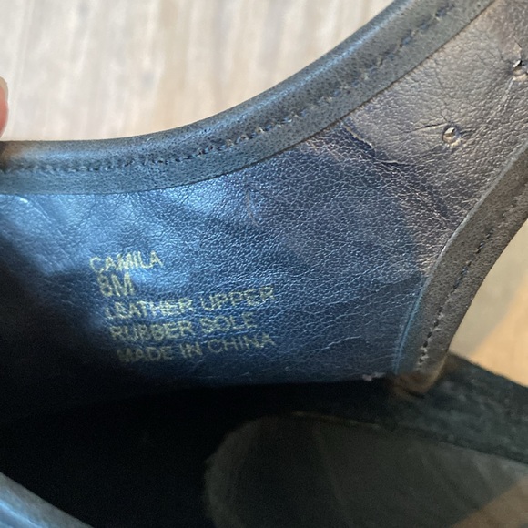 Zodiac USA Black Slingback Peep-toe Camila Sandal with 3.75 inch heels, Size 8M - Picture 8 of 8